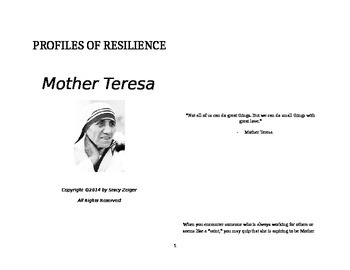 Preview of Profiles of Resilience: Mother Teresa