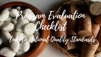 Preview of Program evaluation checklist linking to NQS and QIP