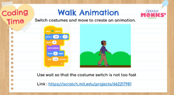 Preview of Programming/Coding for kids using scratch - Free Mini projects