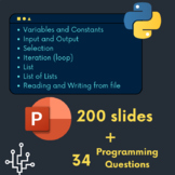 Programming Fundamentals (Python & Pseudocode) Teaching Slides