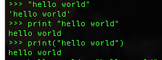 Programming "Hello World" in Python
