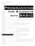 Programming for Students with Basic