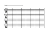 Progress Monitoring Articulation Pages