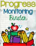 Progress Monitoring Binder