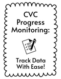 Progress Monitoring- CVC! (Bundle Coming soon!)