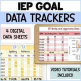 Bundle Progress Monitoring Trackers for Special Education IEP Data
