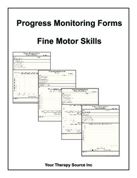 Preview of Progress Monitoring Forms - Fine Motor Skills