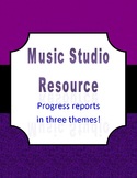 Progress Report for Private Music Lessons