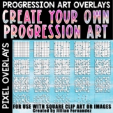 Progression Overlay Pixel Clipart for Digital Activities