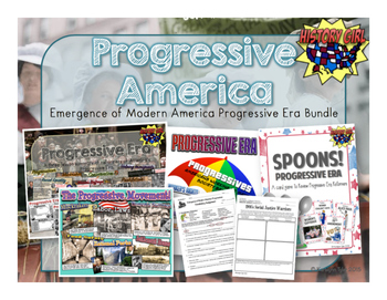 Preview of Progressive America: Progressive Era Bundle