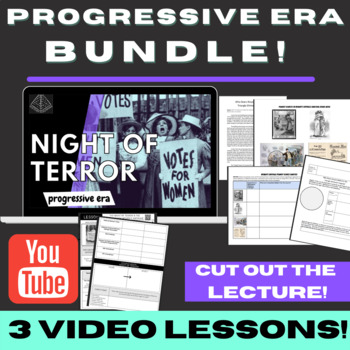 Preview of Progressive Era BUNDLE | VIDEOS & ENGAGING LESSONS