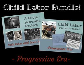Preview of Progressive Era Project Bundle -Child Labor/Lewis Hine