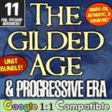 Progressive Era Gilded Age Unit Activity Bundle | 11 Progr