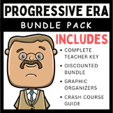 Progressive Era: Graphic Organizer & Crash Course Guide (Bundle)
