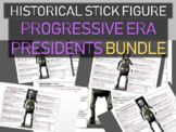 Progressive Era Presidents Historical Stick Figures (Mini-