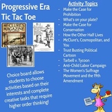 Progressive Era (US History) - Choice Board Hyperdoc Activ