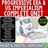 Progressive Era & US Imperialism Unit- Lessons - Activitie