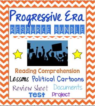 Preview of Progressive Era Unit Resource Bundle