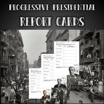 Preview of Progressive President Report Cards