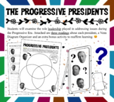 Progressive Presidents: Compare & Contrast Activity