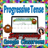 Progressive Tense Activity Google Classroom Digital Task Cards