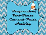 Progressive Verb Tense Cut-and-Paste Sorting Activity