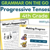 Progressive Verb Tenses 4th Grade Grammar Worksheets & Cen