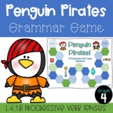 L.4.1.B Penguin Pirates- Progressive Verb Tenses- Language