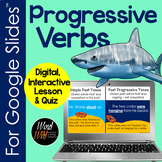 Progressive Verb Tenses Present Progressive Verbs for Goog