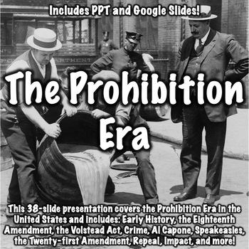 prohibition era