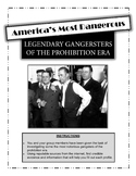 Prohibition and American Gangsters:  Legendary Gangsters o