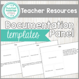 Project Approach Documentation Panel Templates for Project