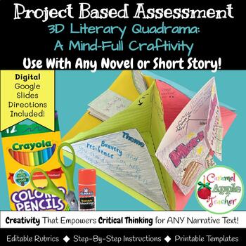 Preview of Project Based Assessment for ANY Narrative, Novel, or Short Story!