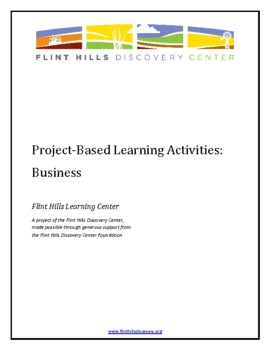 Preview of Project-Based Learning Activities - Business