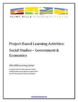 Preview of Project-Based Learning Activities - Social Studies - Government and Economics