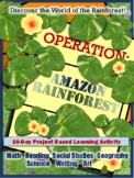 Project Based Learning Activity-Amazon Rainforest Research