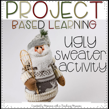 Preview of Project Based Learning Activity Ugly Sweater Geometry and Shapes