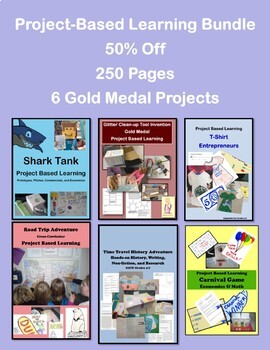 Preview of PBL Project Based Learning Bundle for GATE 6 Units for 42% Off GATE