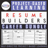 College Career Ready Bundle: PBL Resume Builders for High 