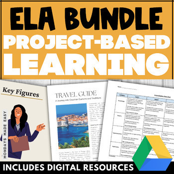 Preview of Project Based Learning Bundle - PBL Units for English Reading, Writing, Speaking