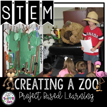 Preview of Design a Zoo Project Based Learning | Habitat PBL #SizzlingSTEM2