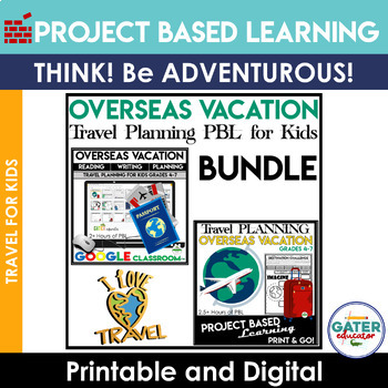 Preview of Project Based Learning | Design Process | Life Skills Travel Planning