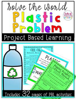 Preview of Project Based Learning Earth Day Plastic Project