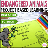 ENDANGERED ANIMALS | PROJECT BASED LEARNING SCIENCE AND RESEARCH