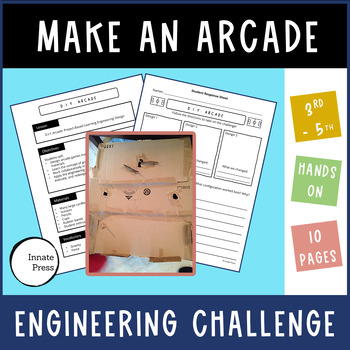 Preview of Project Based Learning Engineering Lesson for Making an Arcade for Upper Grades