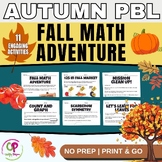 Project Based Learning: Fall Math Adventure PBL - Fun Fall