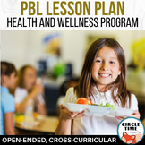 Project Based Learning, Health and Wellness, PBL Lesson Pl