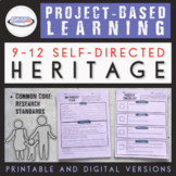Project-Based Learning: Heritage {Printable and Digital Option}