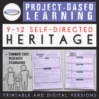 Preview of Heritage Project-Based Learning [High School]