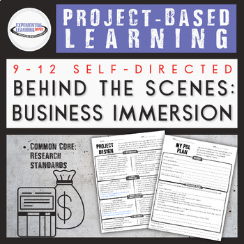 Preview of Project-Based Learning: Local Business Immersion (Printable and Digital)